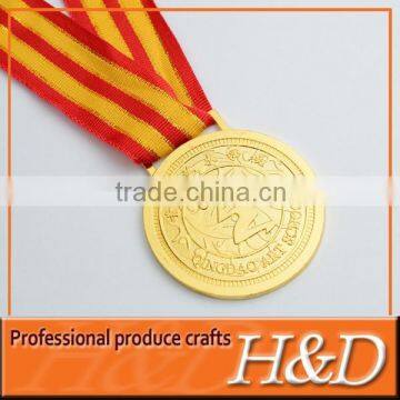 gold souvenir metal medal maker