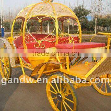 Beautiful Wedding horse carriage with electric