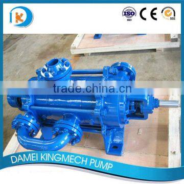 Multistage stage high head abrasion resistant slurry pump