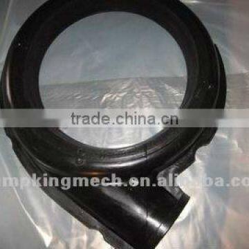 slurry pump parts rubber and metal volute liner