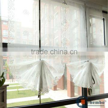 2016 Hot Sale Hollow Qut White Roman Curtain