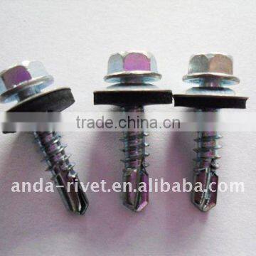 hex head self drilling screw