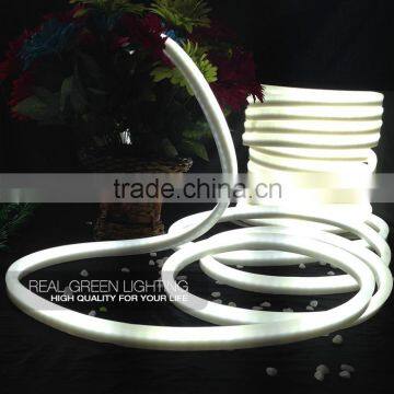 Pure White IP68 Full Waterproof LED Neon Flex Light 24V