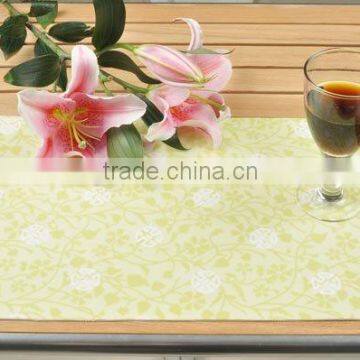 pvc fabric table mat