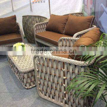 2016 NEW DESIGN WIDE FLAT WICKER CHAIR photo-2