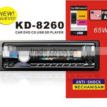 KD-8260 12V DETACHABLE PANEL 1DIN USB SD DVD CD CAR RADIO PLAYER