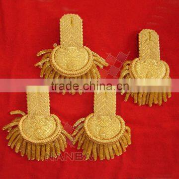 Embroidered Epaulette Shoulders Boards