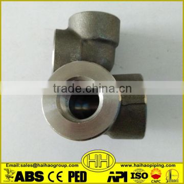 Haihao 1/2" 3000# ASTM A105 ASME B16.11 Thread 90 Degree Elbows