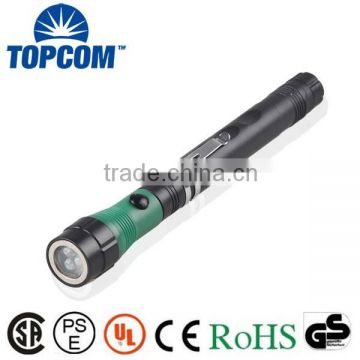 New Arrival 3 LEDs Plastic Magnetic Mini Flexible Flashlight