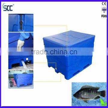 1000Liter roto mold fish tub box, fish tub manfacturers