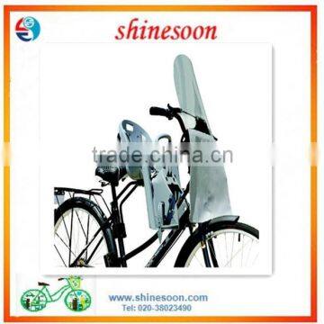 bicycle windshield for the bicycle child front seat