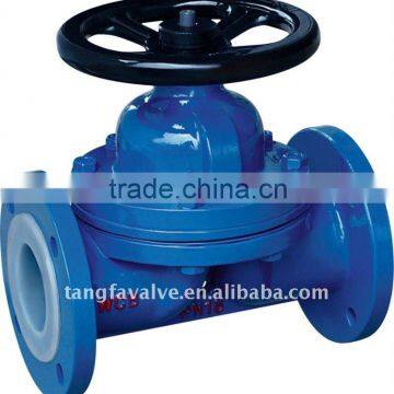 cast iron ptfe flange diaphragm