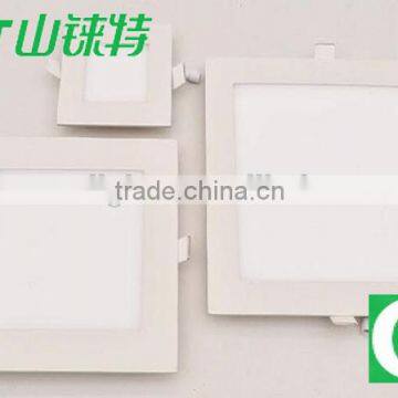 square flat led panel ceiling lighting with soft and even light
