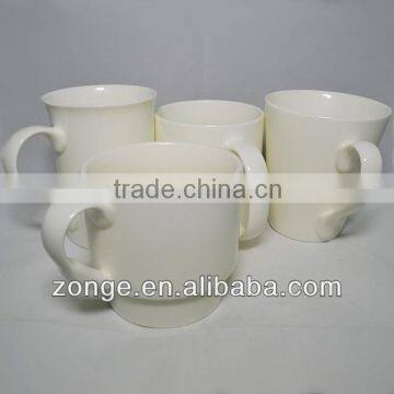 White Bone China Blank Sublimation Mugs