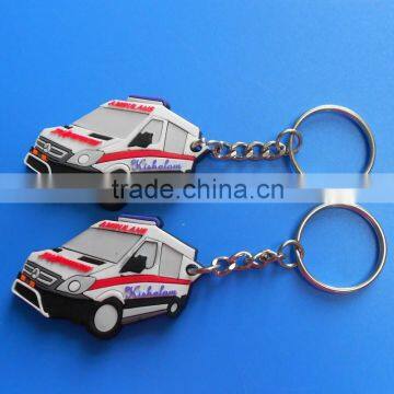 HOT custom plastic key ring cheap plastic novelty key ring