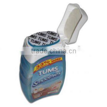 printed milk yoghurt dairy cup use aluminium foil lid liner