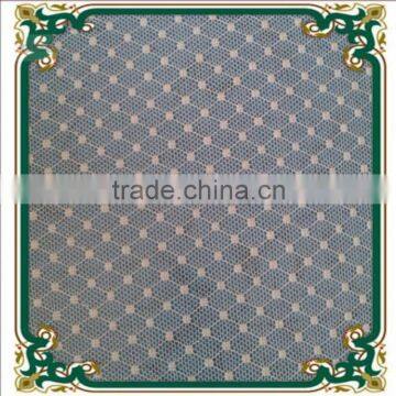 Latest mosquito net lace fabric