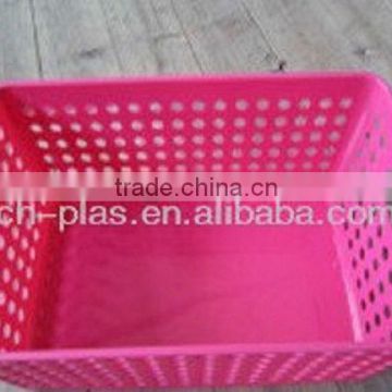 colorful small plastic storage basket