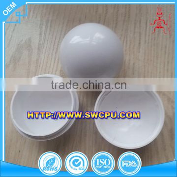 High quality nonstandard plastic hollow openable ball