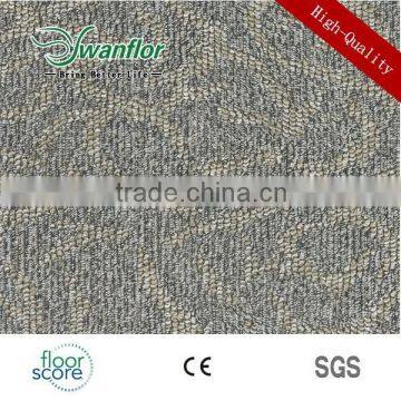 4.0mm glue down pvc flooring loose lay carpet floor tiles prices