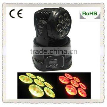 7x8W LED 4 in 1 mini moving head wash