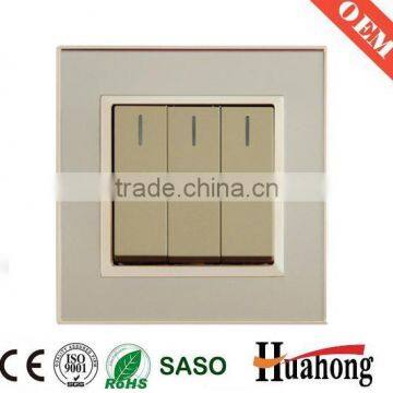 High Quality Gold Acrylic Wall Switch photo-4