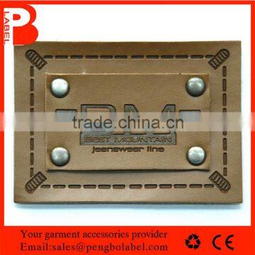 Low Price Wholesale Leather Labels for Garment photo-2