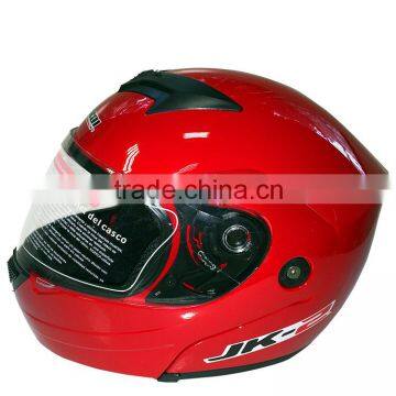 single visor with DOT certification flip up helmet