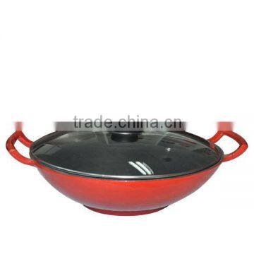 cast iron eco-friendly wok