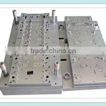 Progressive die mould for car speaker and components