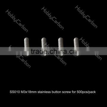 M3 Hex Button Stainless Steel Screw/Bolt with Any Color