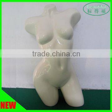 Customized Fiberglass Sexy Mannequin Half Body Fashion Modeling