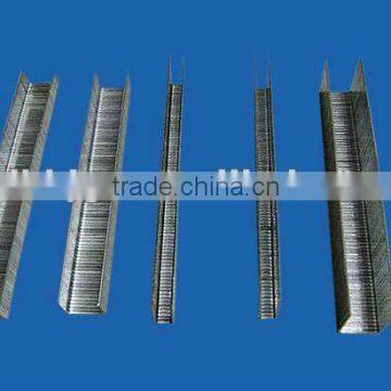 Industrial electro galvanized staple manufacturer