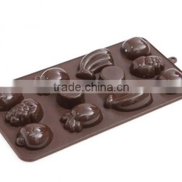 Different Fruit Shape Silicone Chocolate Cup Mould