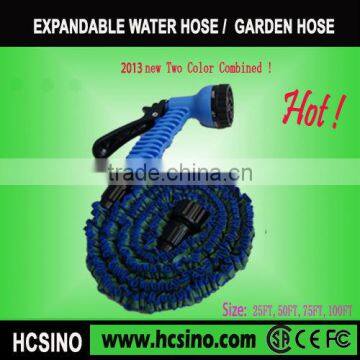 Colorful Expandable water hose with Spray gun