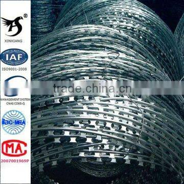 Anping Xinxiang Galvanized Razor Barbed Wire