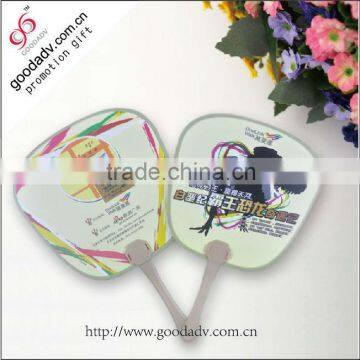 Pragmatic and novelty plastic print fan products for import