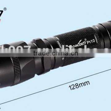 Bright Tactical Led Torch Flashlight Waterproof and Powerful 500 Lumen 280m Distance and 5 Modes Torch PT10