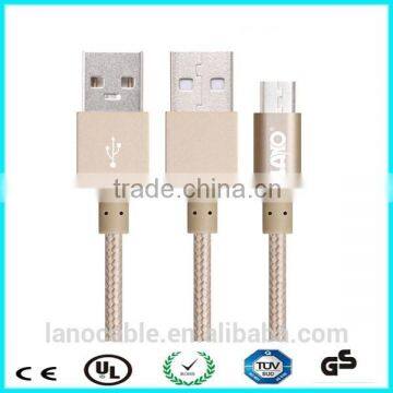 1.8m Rose Golden Micro Usb Cable for Android Mobile
