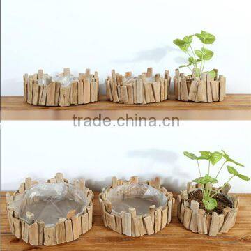 Fashion Wood Customized Table Planter