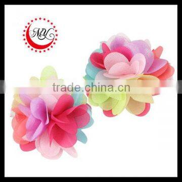 lovely sweet flower mini girls hair clip (approved by BV)