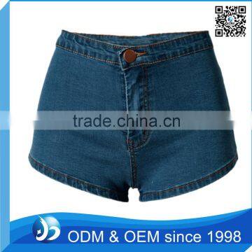 Custom Women Washed Short Jeans Bangladesh