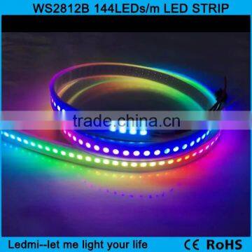 144 Led Strip Ws2812 Ws2812b Black/white Pcb Smart Rgb Led Pixel Strip Quality Choice