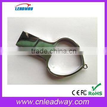 New gadgets 2014 heart shape crystal usb