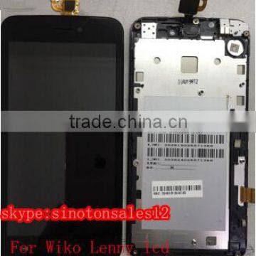 Wiko Lenny Capactive Wholesale LCD Touch screen Digitizer front glass replacement TouchScreen