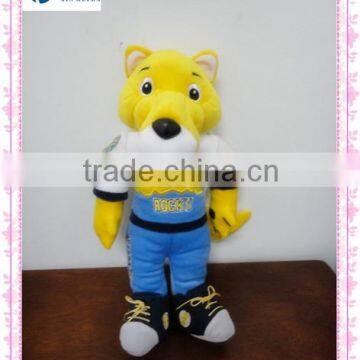 Standing lion plush nba mascot