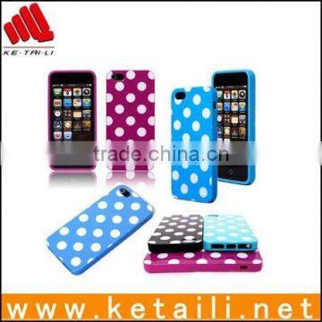 hight quality silicone case for iphone 5,for iphone 5 case with beautiful point