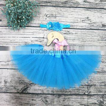 Wholesale Tutu Baby Girl Tutu Skirts Blue Tutu Skirt for Baby Girl