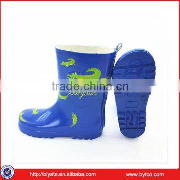 Hot style printed lovely animal rubber Rain Boots