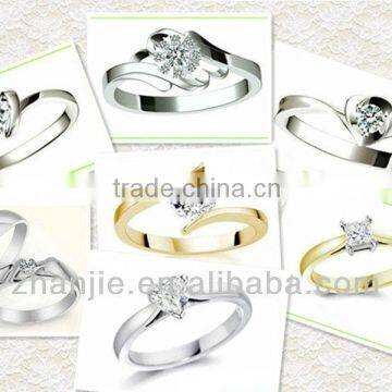 2013 Jewelry Fashion Diamond Rings Collection New Design Rings for Couples
